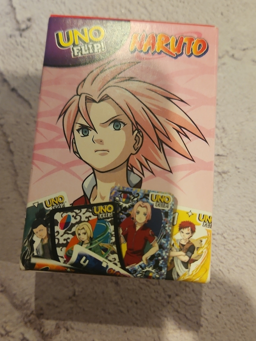 🌟3/$25🌟 McDonald's UNO Flip! Naruto Card Pack
